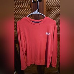 Vineyard Vines EUC Mens Medium Red Long Sleeve Sweatshirt
